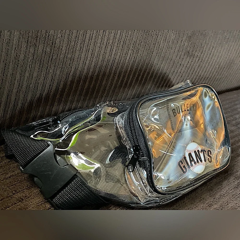 Clear Fanny Pack Bag — SF Giants - Picture 6 of 14
